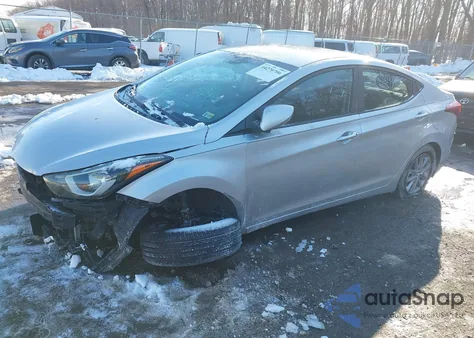 2014 Hyundai Elantra Se z USA, uszkodzony, nr VIN KMHDH4AE6EU084106